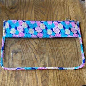 Simply Southern Blue and Pink Pineapple Mini Bag